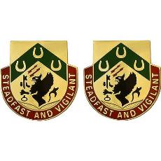 Special Troops Battalion, 3rd Brigade, 1st Cavalry Division Unit Crest (Steadfast and Vigilant)